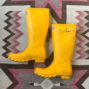 Hunter rain boots